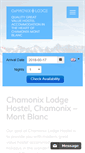 Mobile Screenshot of chamonixlodge.com